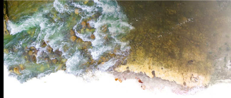 Satellite imagery of coastal water systems